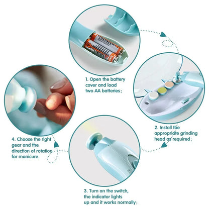 Baby Nail Grinder Heads Pack