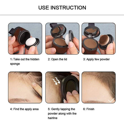Instant Hair Concealer Powder for Thin Hair